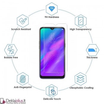 Apsauginis stikliukas telefonui (REALME 3 PRO)